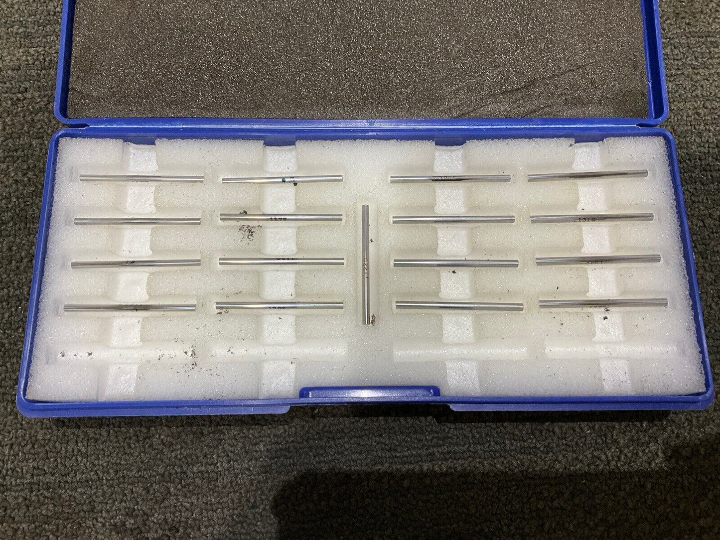 VAN KEUREN .1100-.1340 17 PIECE PIN GAUGE SET 333