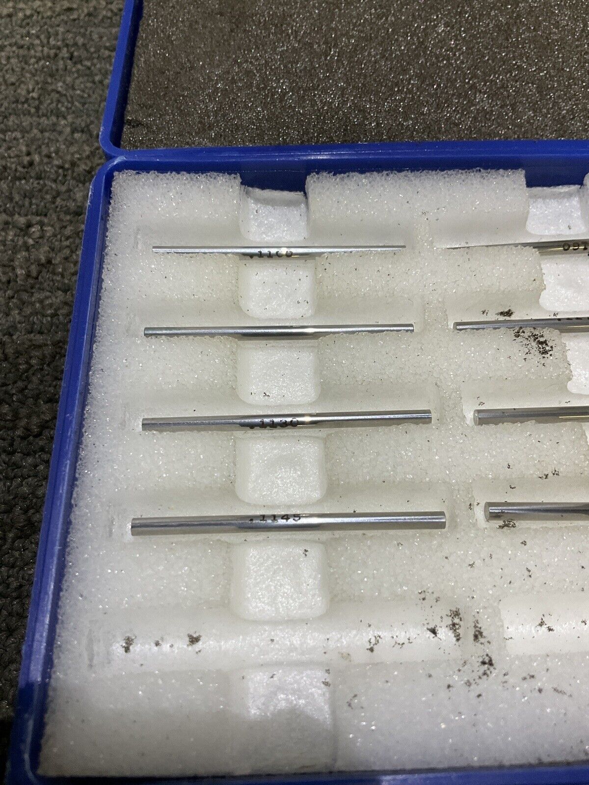 VAN KEUREN .1100-.1340 17 PIECE PIN GAUGE SET 333