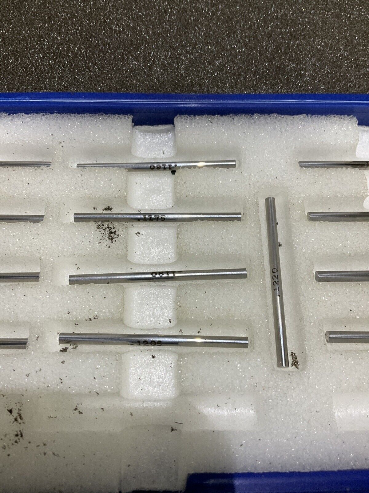 VAN KEUREN .1100-.1340 17 PIECE PIN GAUGE SET 333