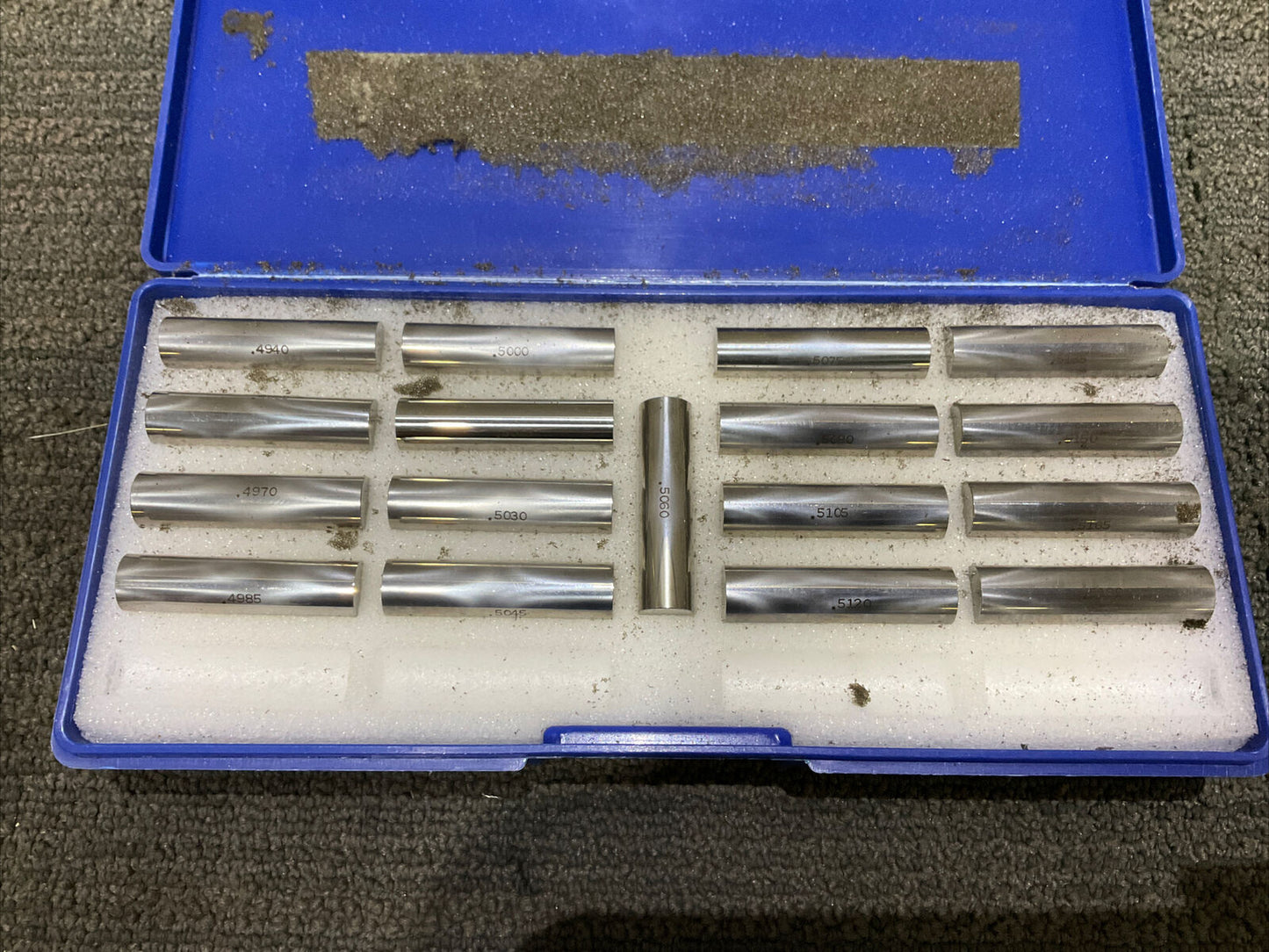 VAN KEUKREN .4940-.5180 17 PIECE GAUGE PIN SET 333