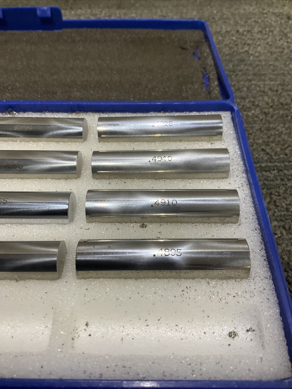 VAN KEUREN .4700-.4940 17 PIECE PIN GAUGE SET 333