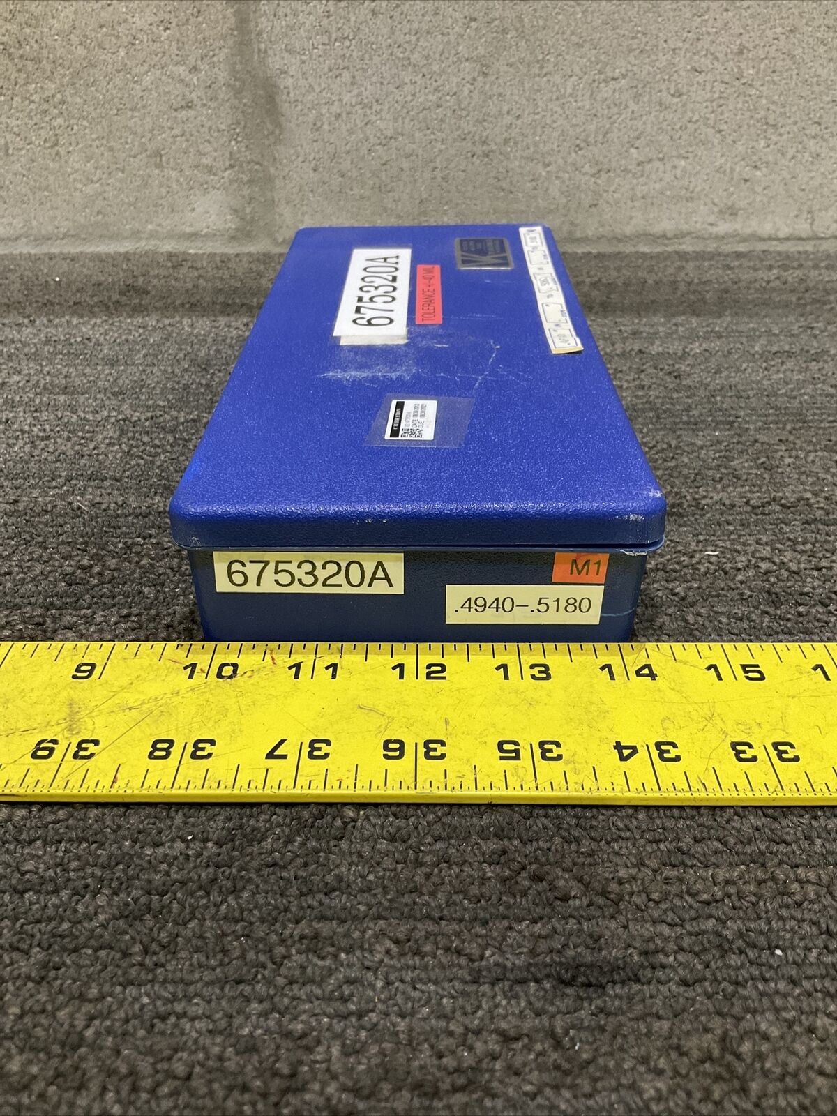 VAN KEUKREN .4940-.5180 17 PIECE GAUGE PIN SET 333