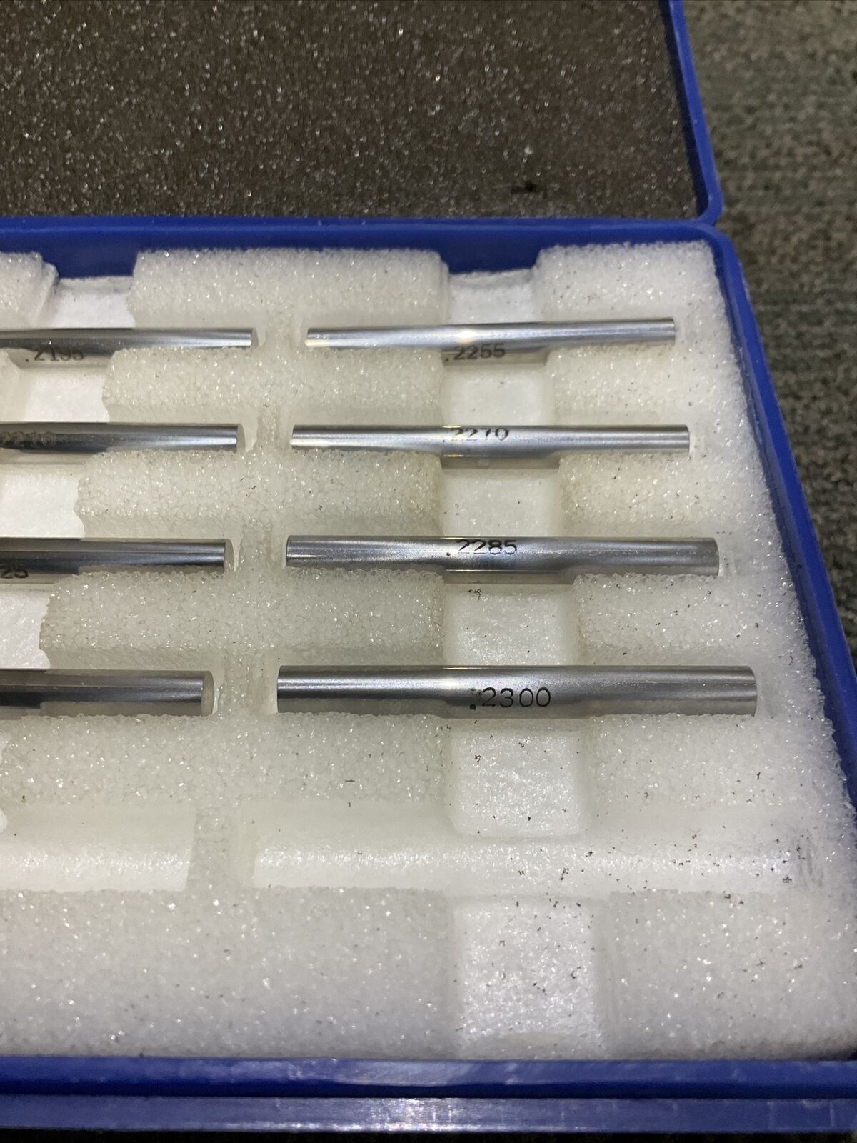 VAN KEUREN .2060-.2300 17 PIECE PIN GAUGE SET 333