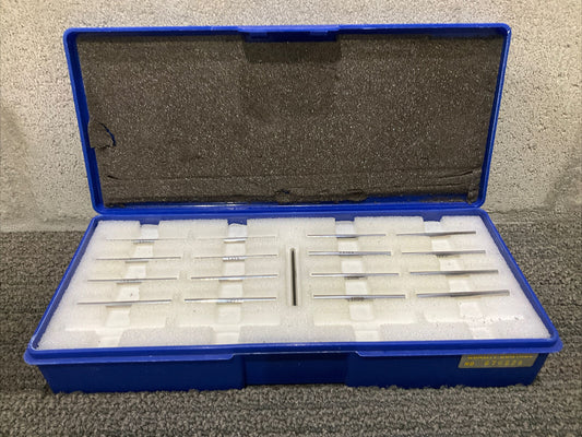 VAN KEUREN .1340-.1580 17 PIECE PIN GAUGE SET 333