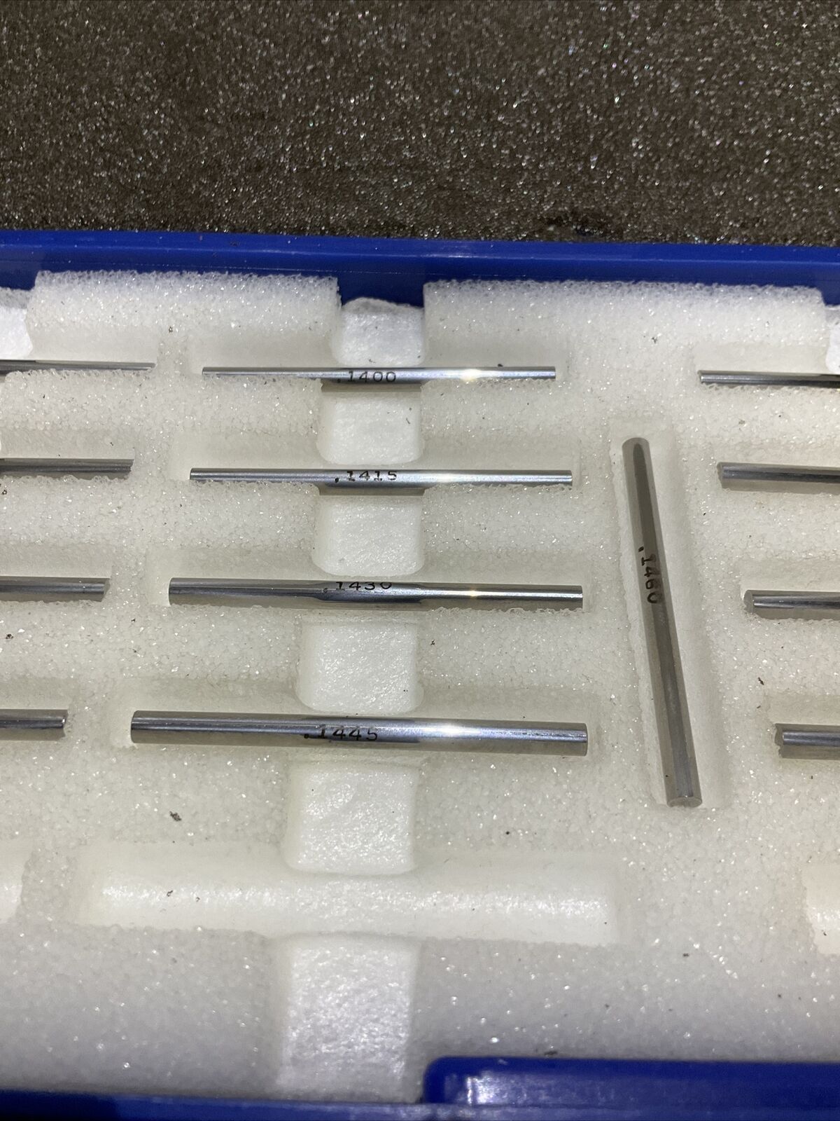 VAN KEUREN .1340-.1580 17 PIECE PIN GAUGE SET 333