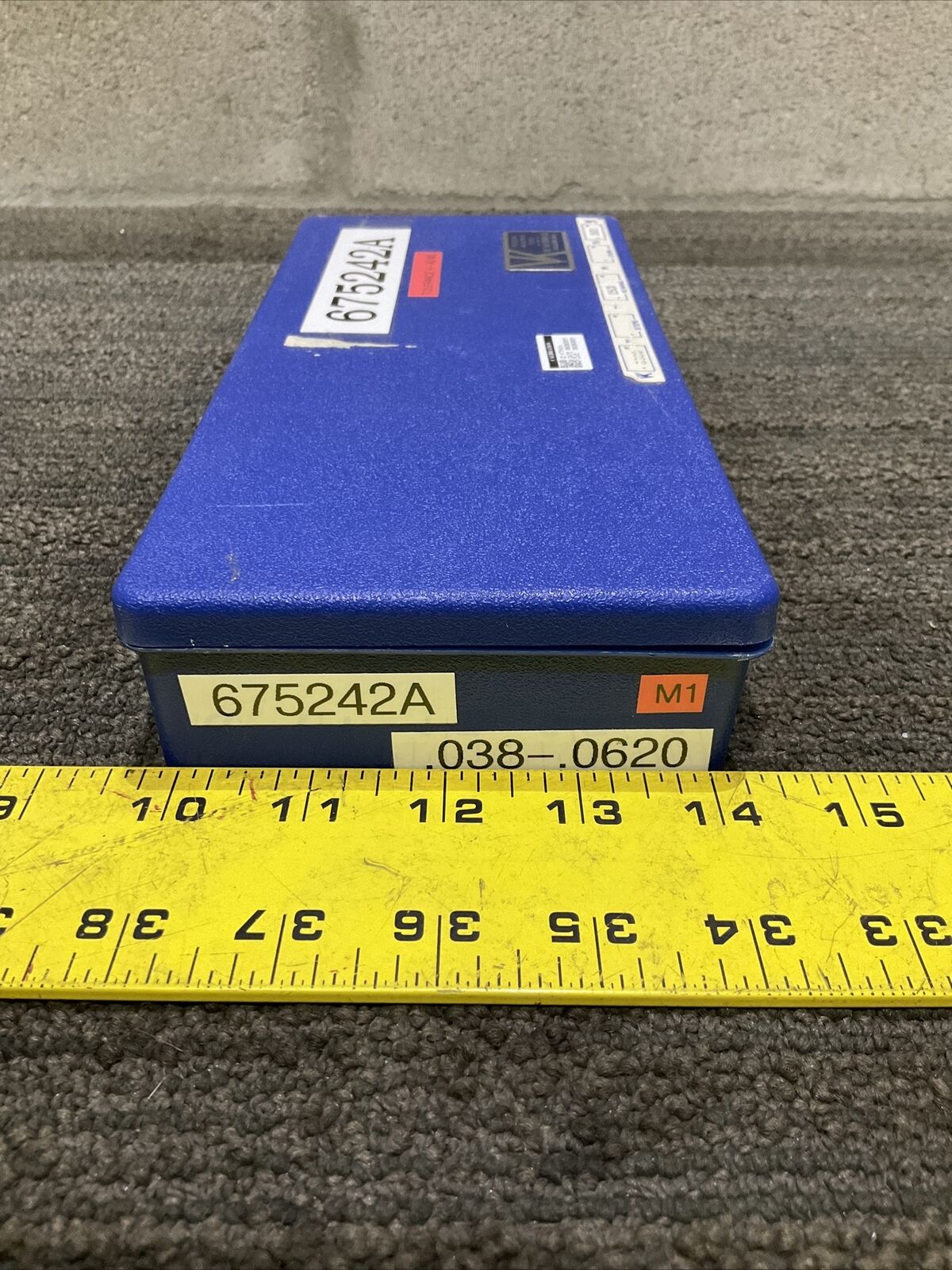 VAN KEUREN .0380-.0620 17 PIECE PIN GAUGE SET  333