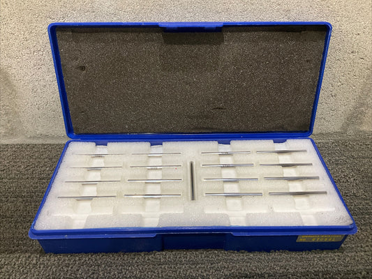 VAN KEUREN .1580-.1820 17 PIECE PIN GAUGE SET 333