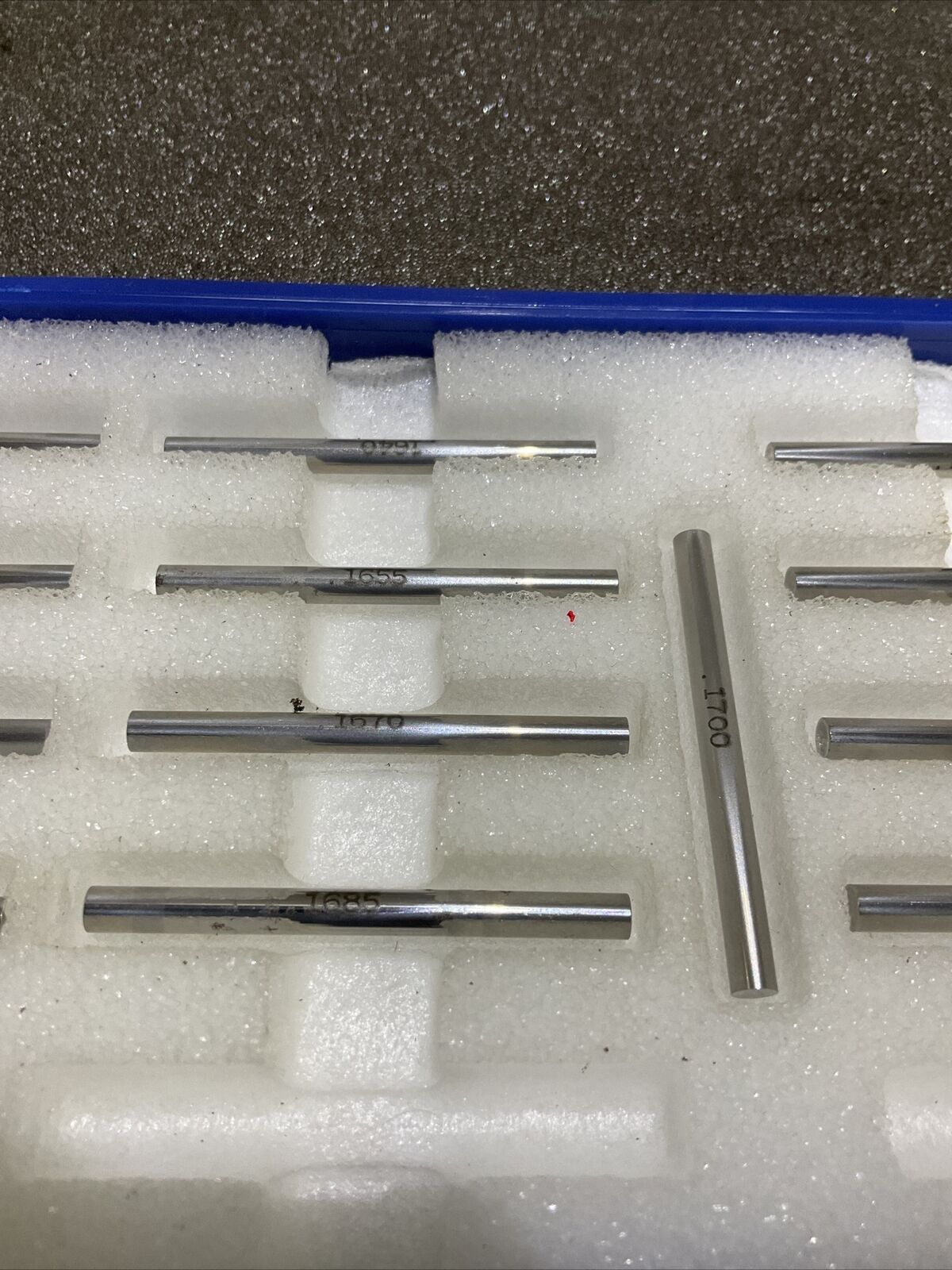 VAN KEUREN .1580-.1820 17 PIECE PIN GAUGE SET 333