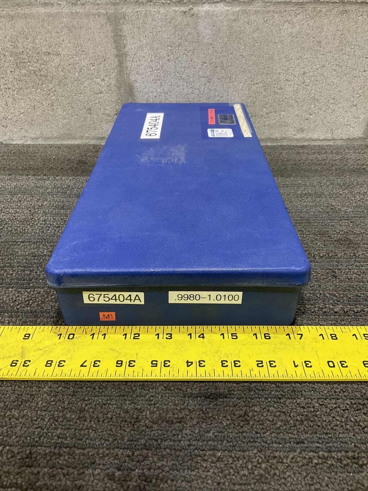 VAN KEUREN .9980-1.0 9 PIECE PIN GAUGE SET 333