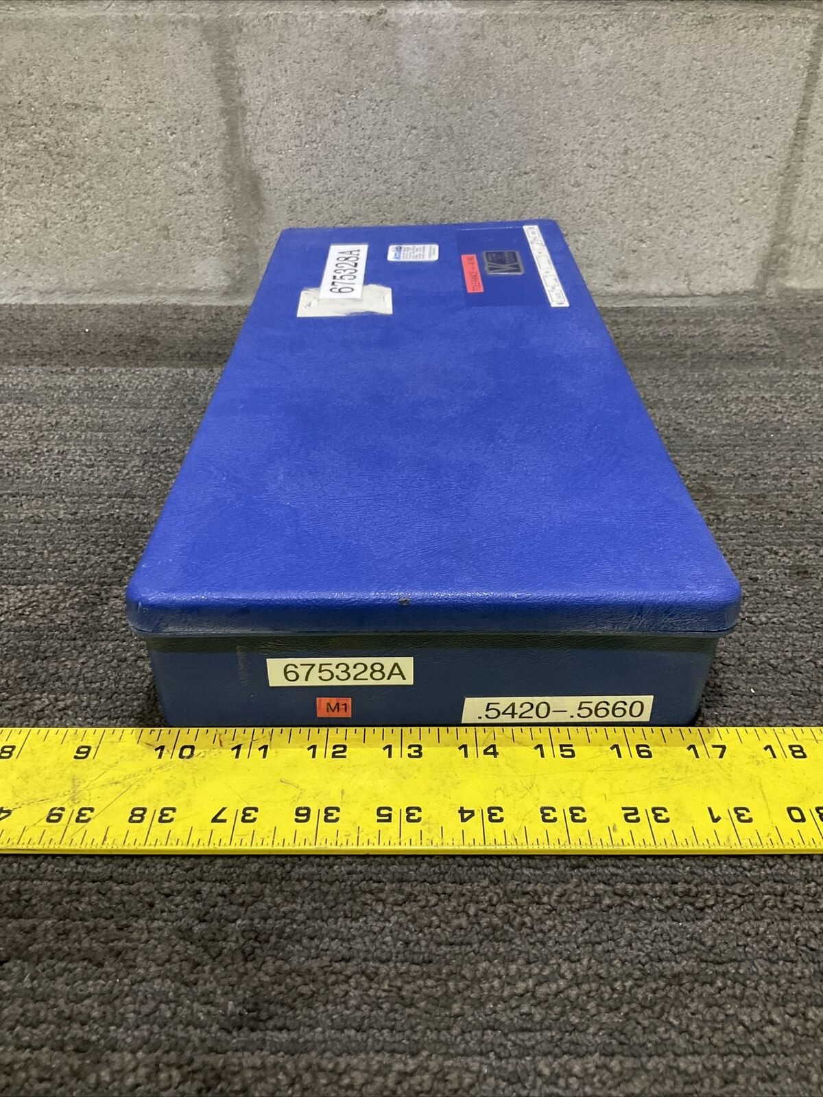 VAN KEUREN .5420-.5660 17 PIECE PIN GAUGE SET 333