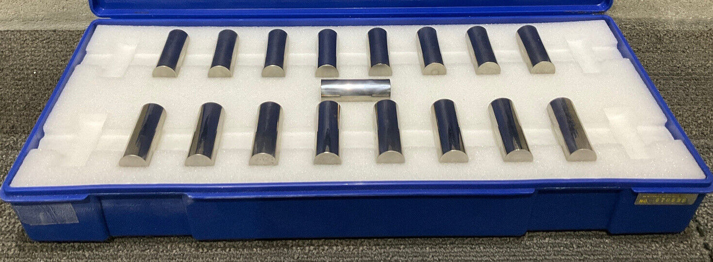 VAN KEUREN .7100-.7220  17 PIECE PIN GAUGE SET 333