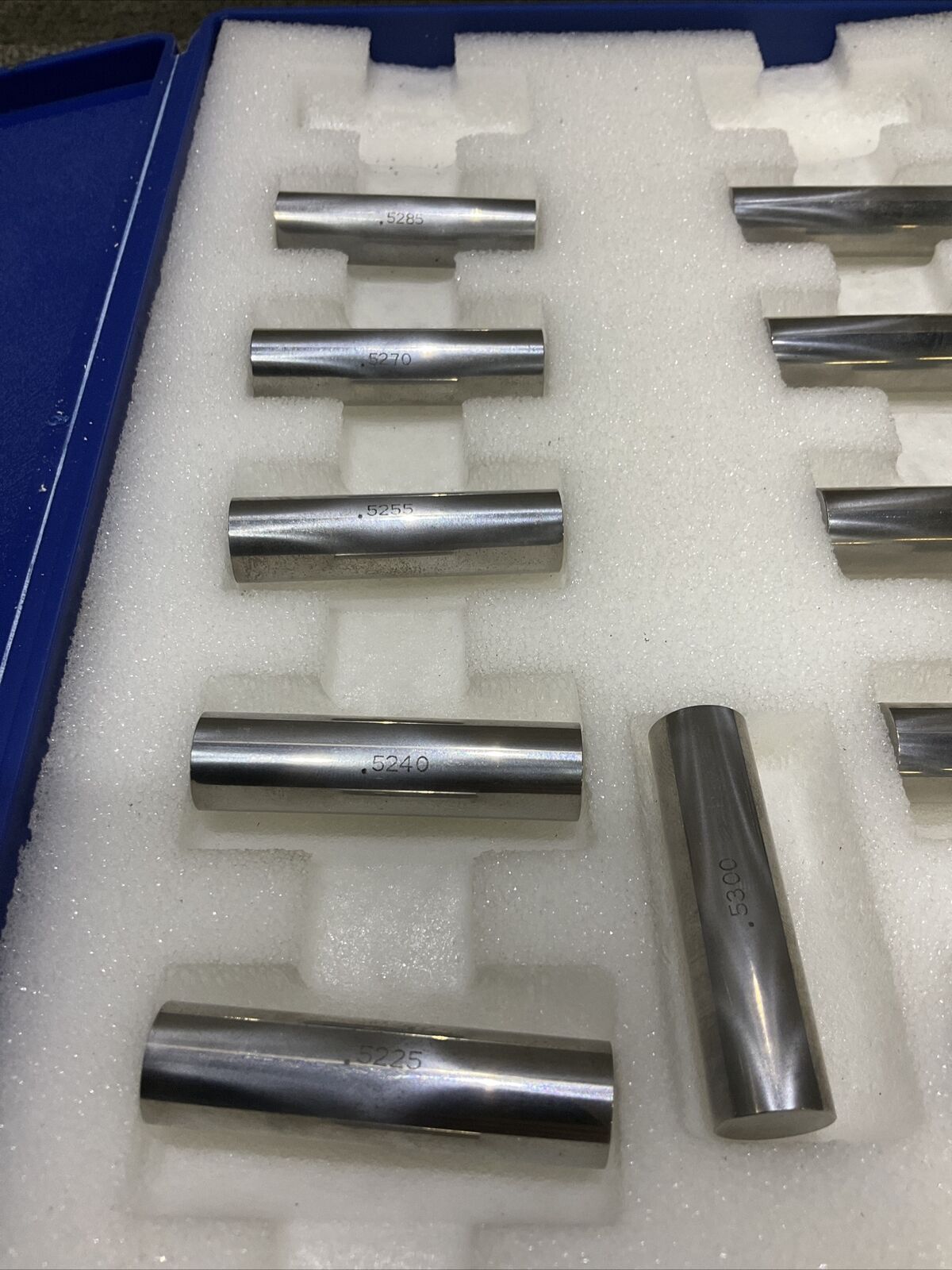 VAN KEUREN .5180-.5420 17 PIECE PIN GAUGE SET  333