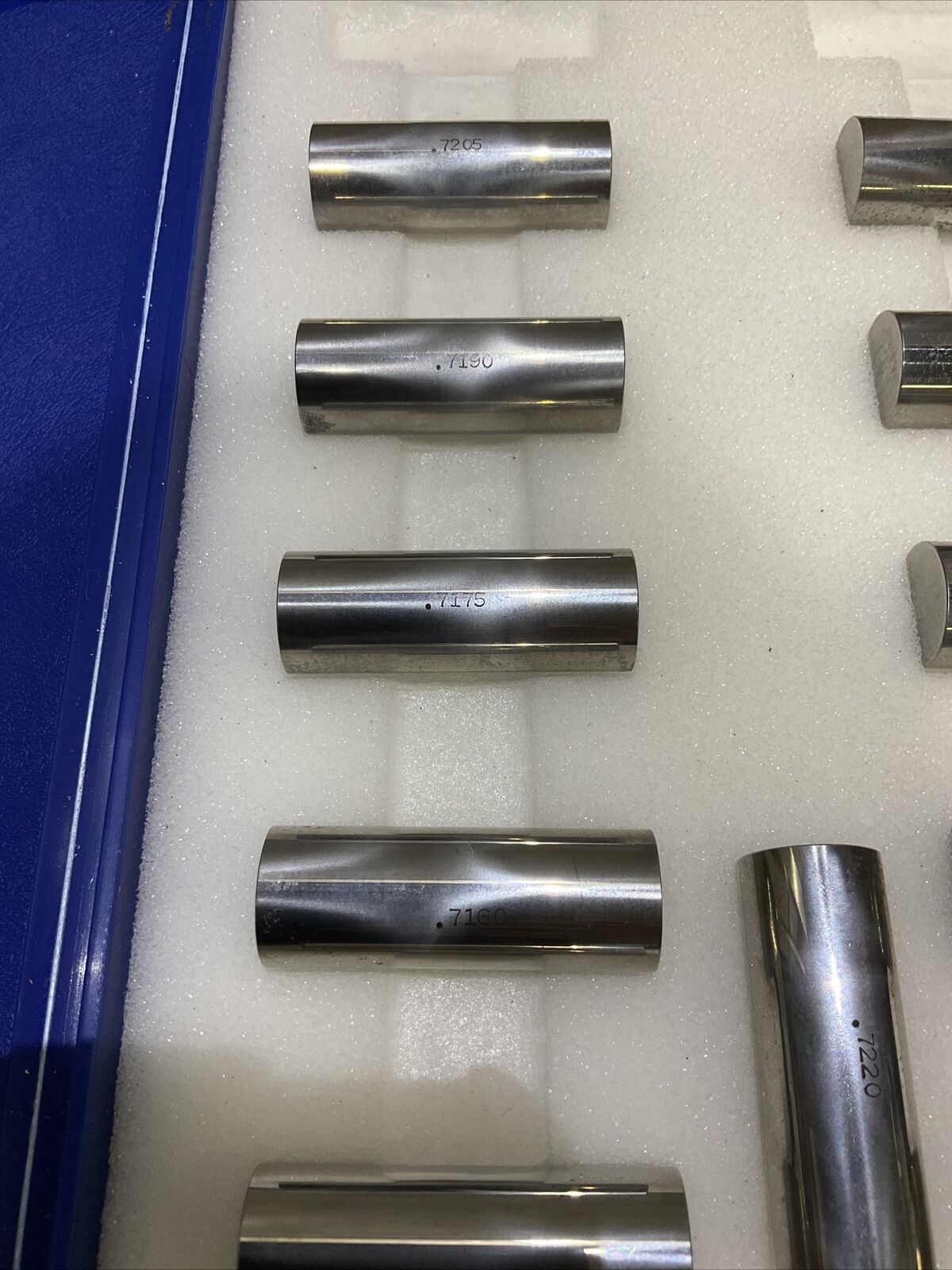 VAN KEUREN .7100-.7220  17 PIECE PIN GAUGE SET 333