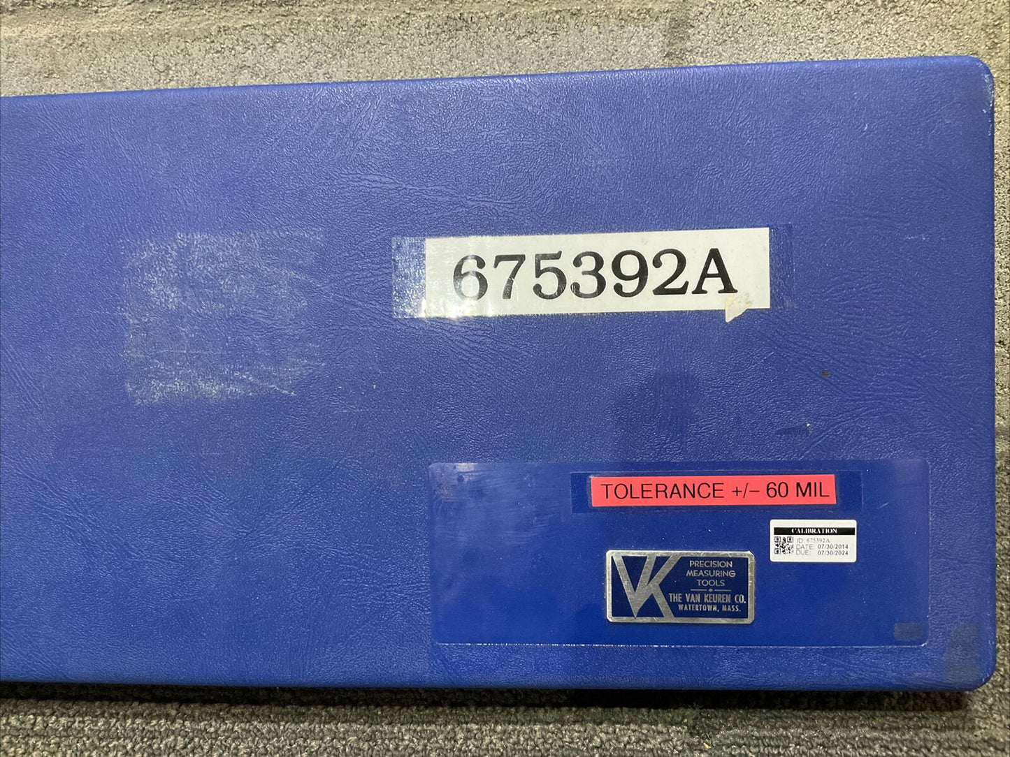 VAN KEUREN .9275-.9380 8 PIECE THREAD WIRE PLUG SET 333