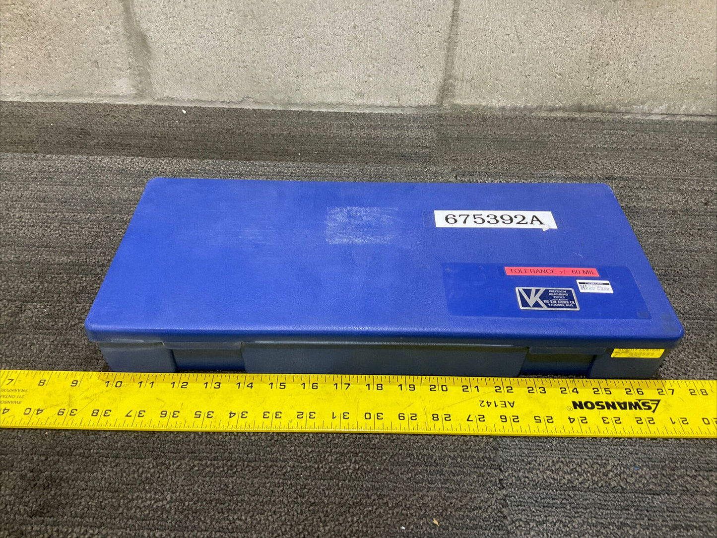 VAN KEUREN .9275-.9380 8 PIECE THREAD WIRE PLUG SET 333