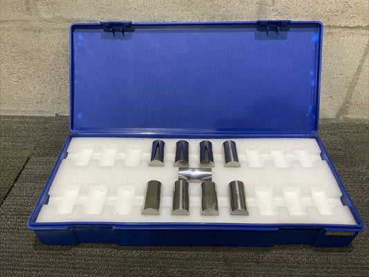 VAN KEUREN .9860-.9980 9 PIECE PIN GAUGE SET 333