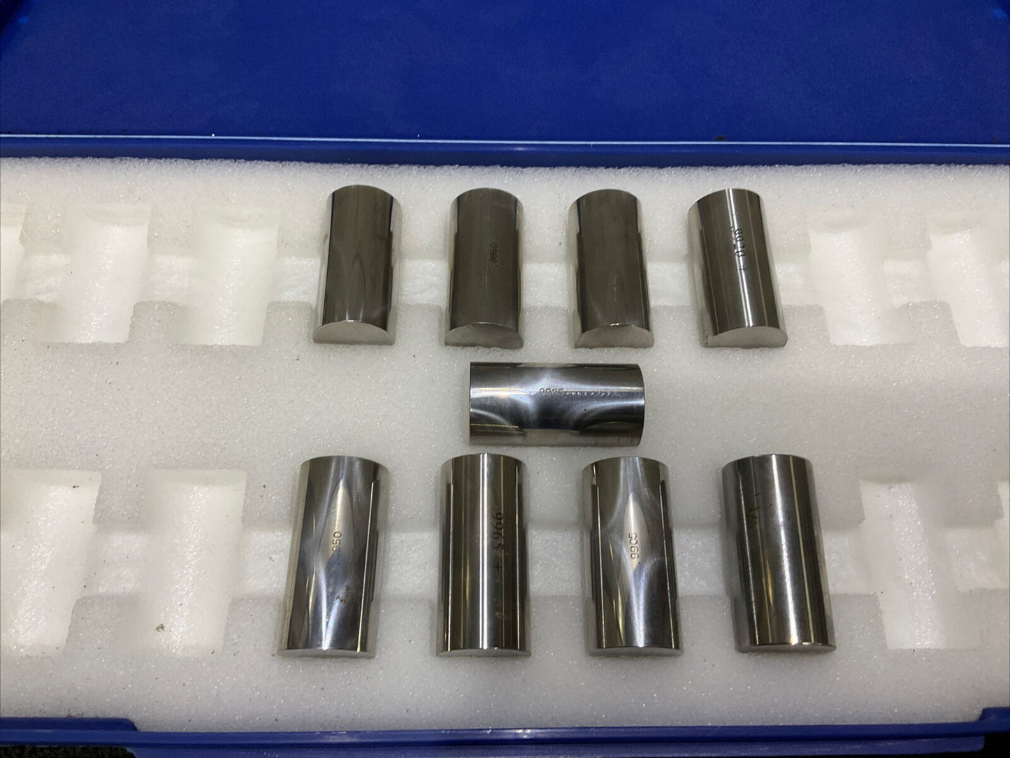 VAN KEUREN .9860-.9980 9 PIECE PIN GAUGE SET 333