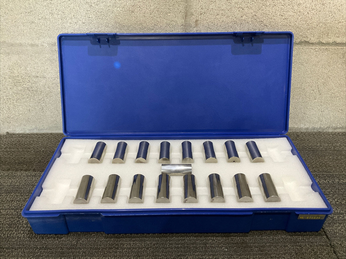 VAN KEUREN .8540-.8780 17 PIECE PIN GAUGE SET 333