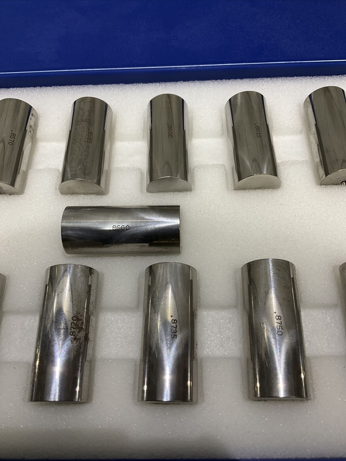 VAN KEUREN .8540-.8780 17 PIECE PIN GAUGE SET 333