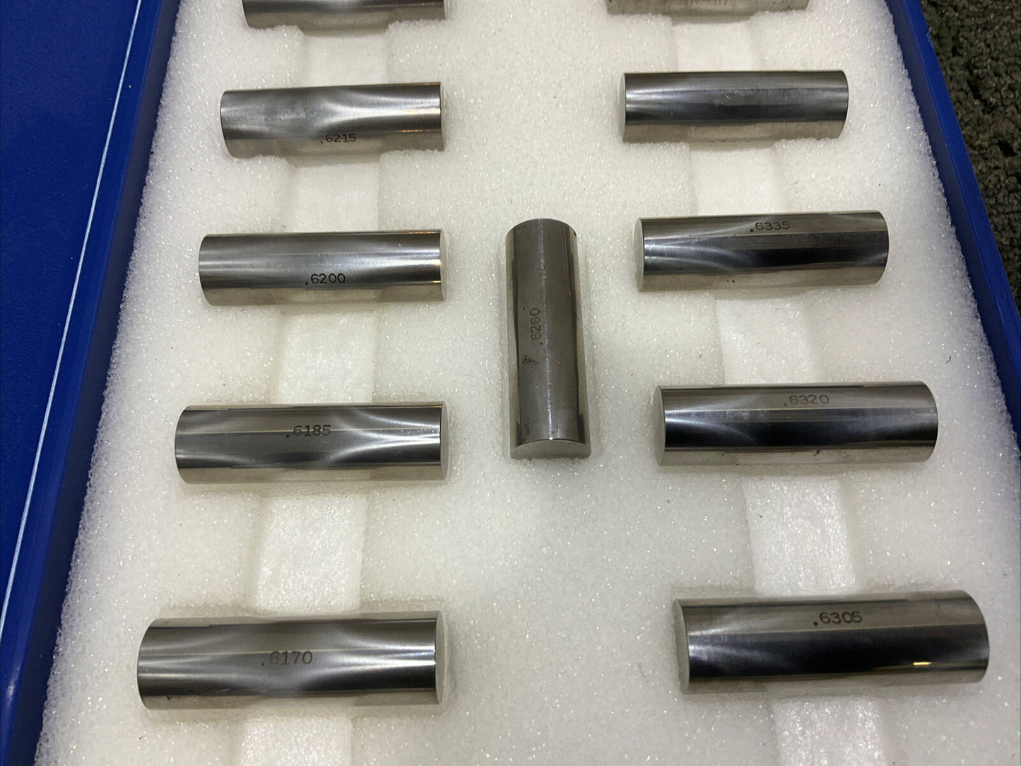 VAN KEUREN .6140-.638 17 PIECE PIN GAUGE SET 333