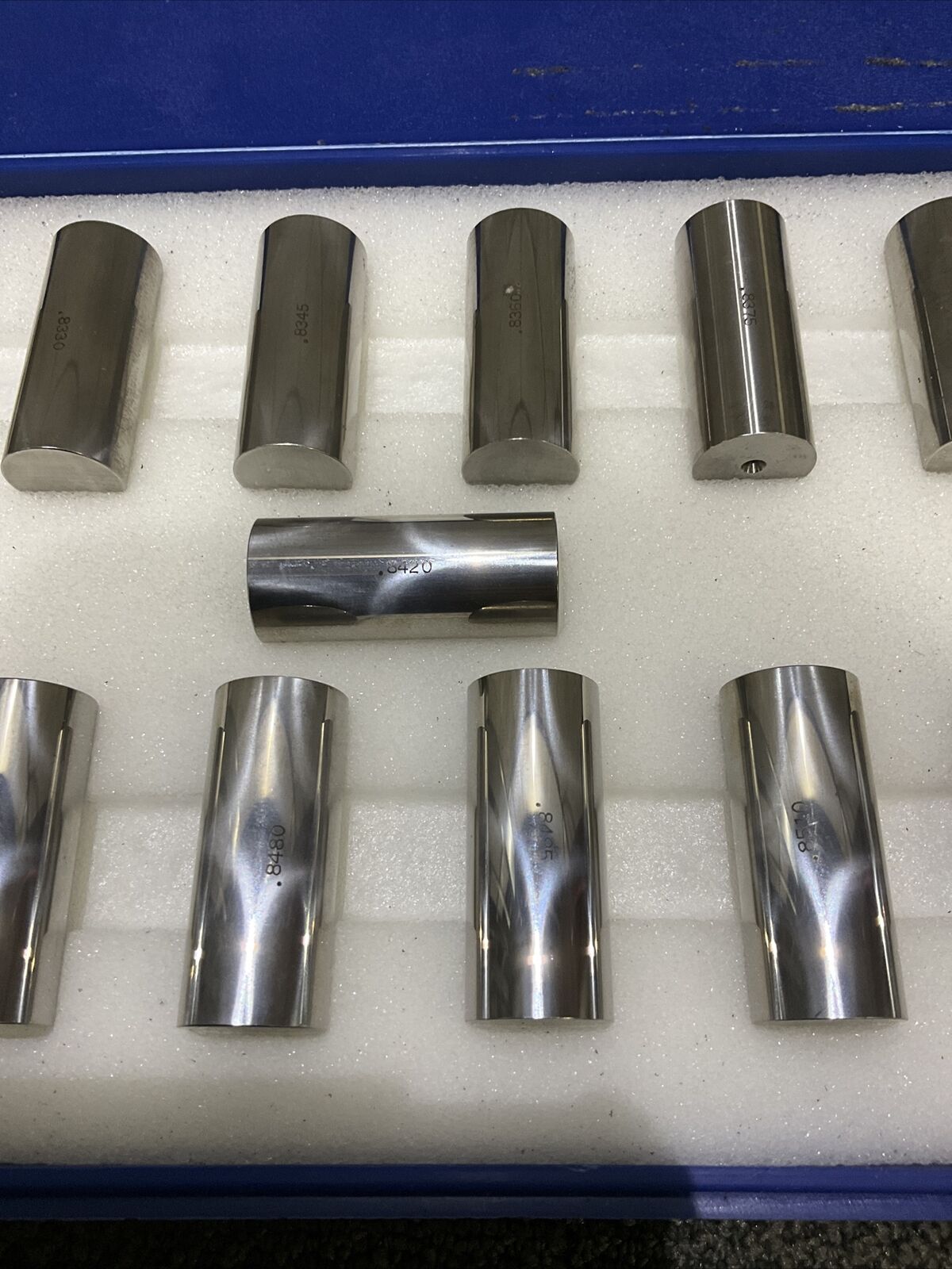 VAN KEUREN .8300-.8540 17 PIECE PIN GAUGE SET 333