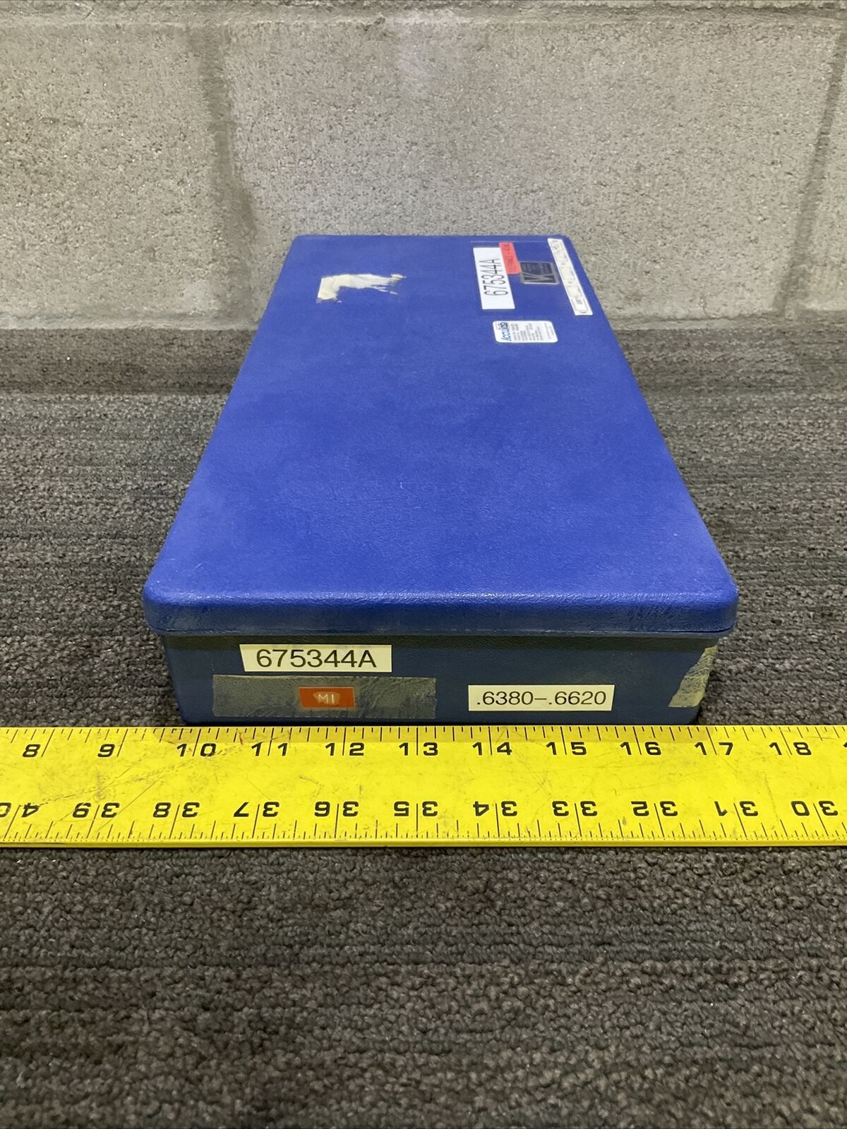 VAN KEUREN .6380-.6620 17 PIECE THREAD WIRE SET 333