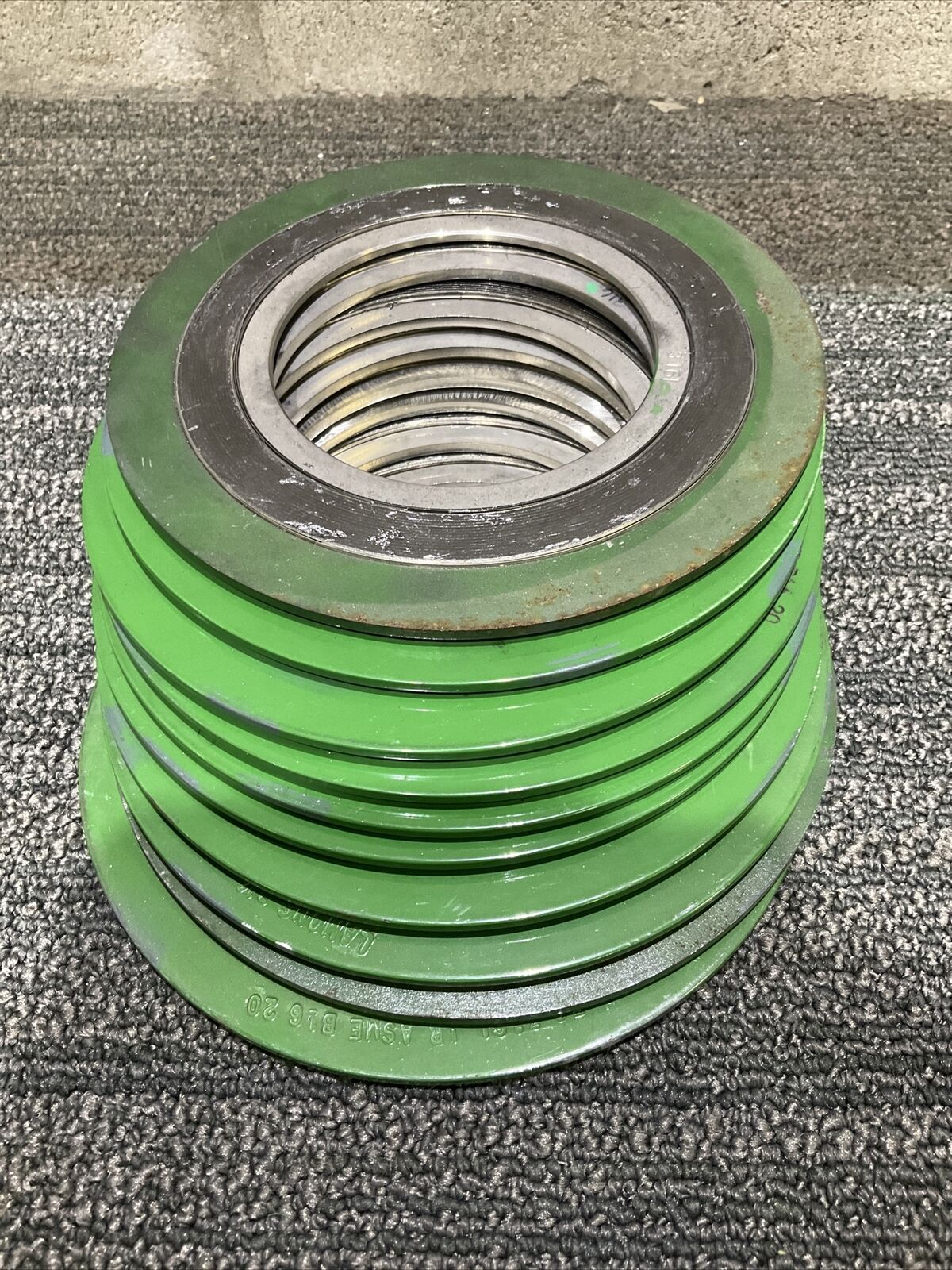 LAMONS 3 1/2 600 316L FG 316L 1R ASME B16 20 GASKET3 1/2 IN 678 LOT OF 10
