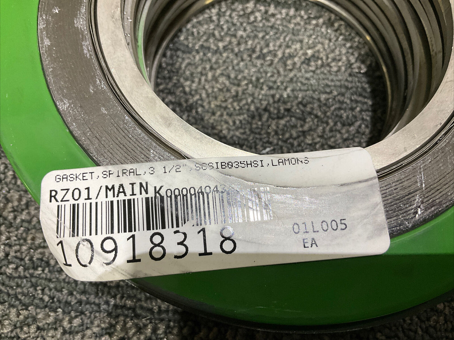 LAMONS 3 1/2 600 316L FG 316L 1R ASME B16 20 GASKET3 1/2 IN 678 LOT OF 10