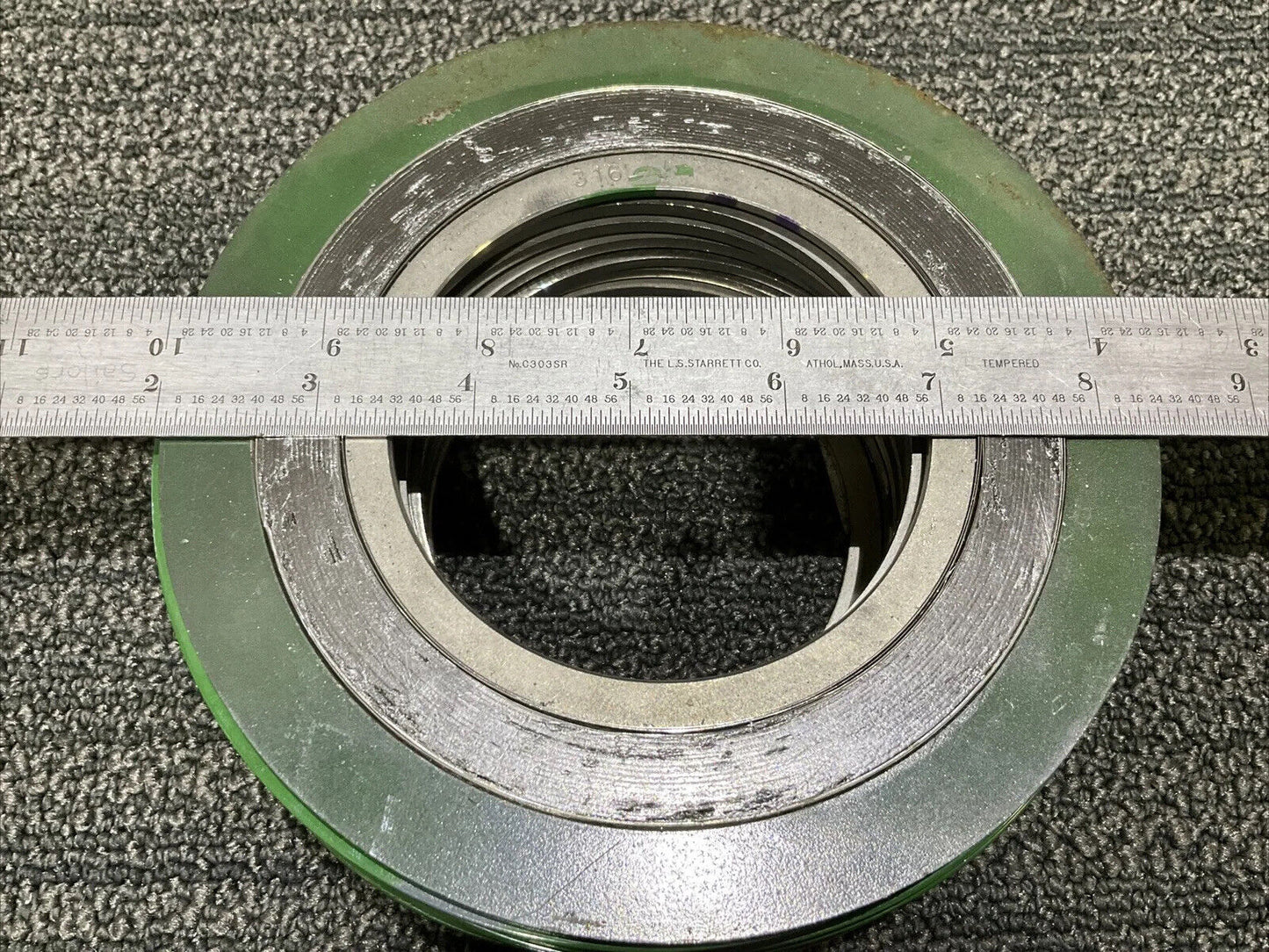 LAMONS 3 1/2 600 316L FG 316L 1R ASME B16 20 GASKET3 1/2 IN 678 LOT OF 10