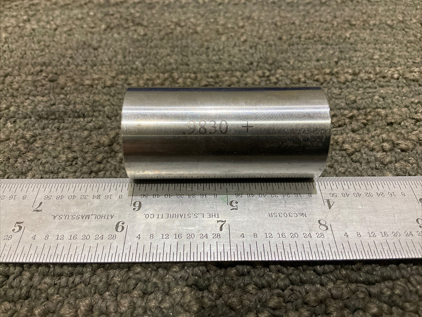 VAN KEUREN .9740-.9845 9 PIECE PIN GAUGE SET 333