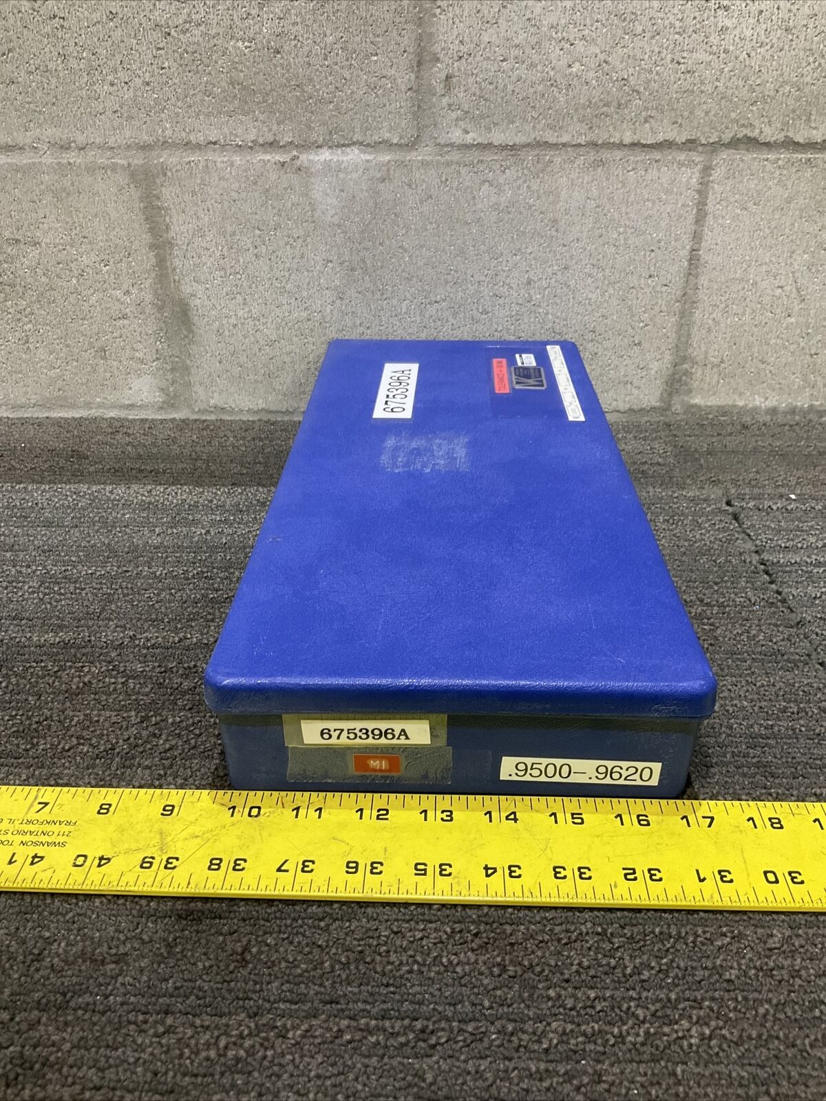 VAN KEUREN .9500-.9620 9 PIECE THREAD WIRE SET 333