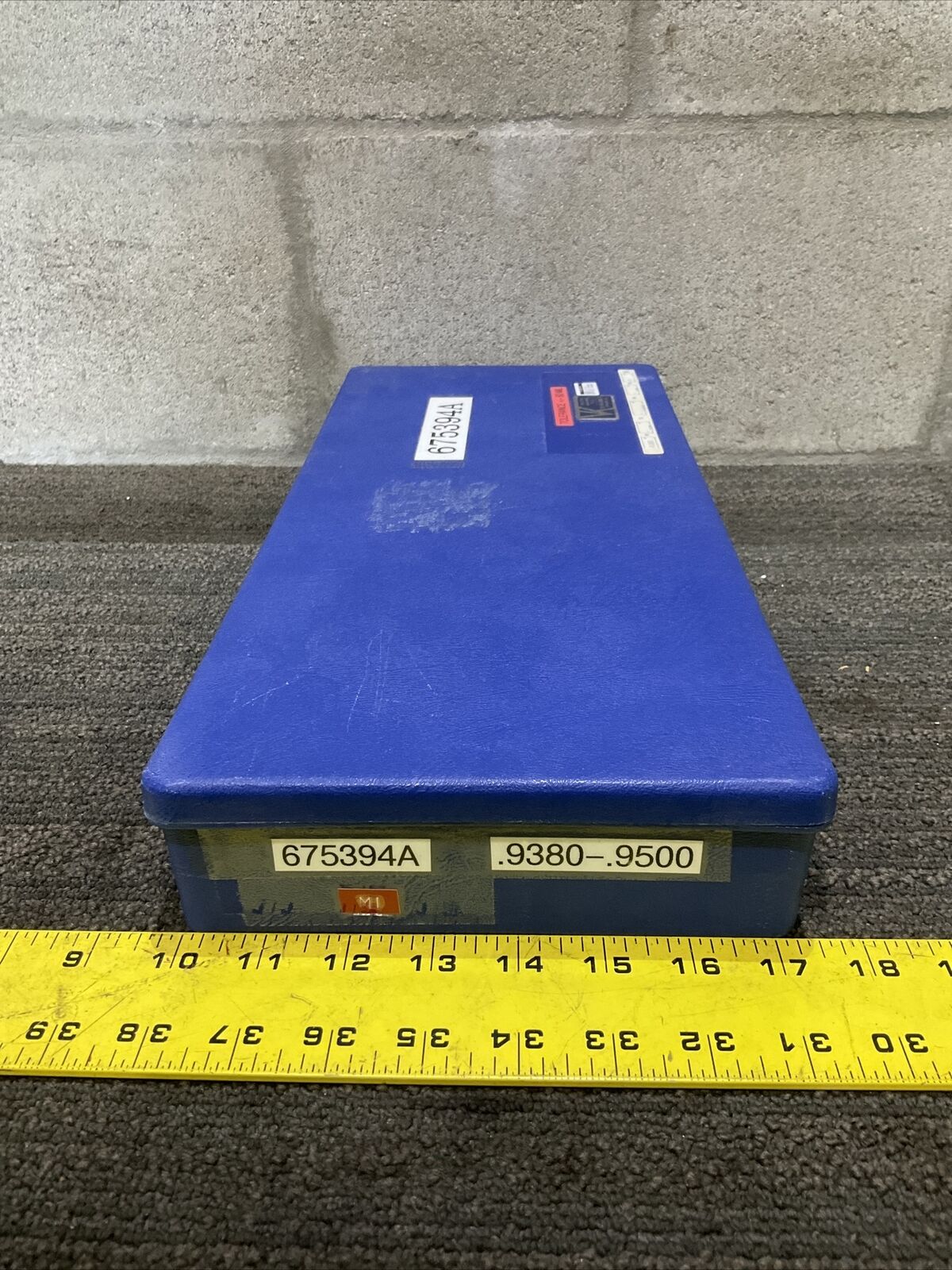 VAN KEUREN .9380-.9500 9 PIECE THREAD WIRE PLUG SET 333