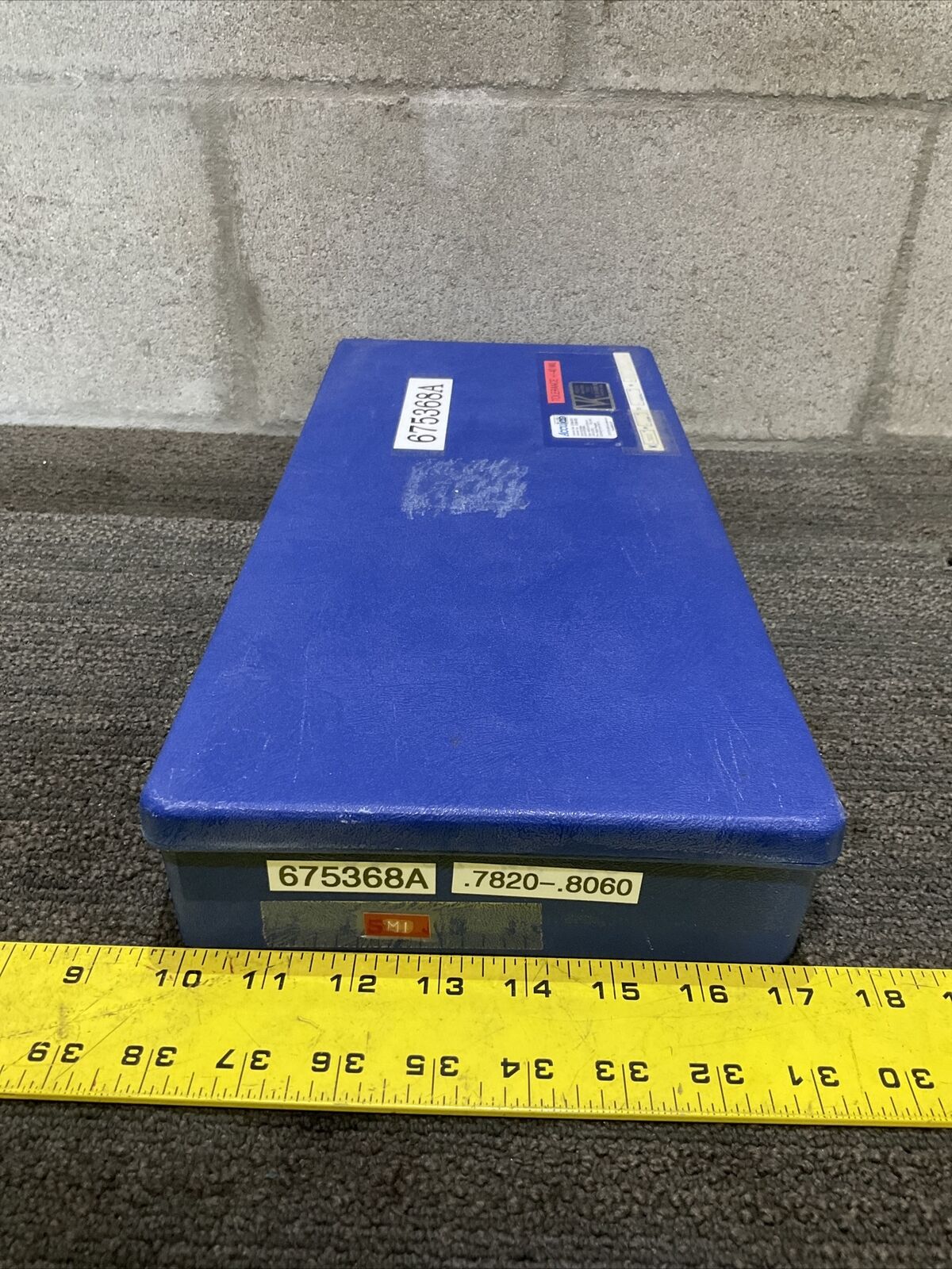 VAN KEUREN .7820-.8060 17 PIECE PIN GAUGE SET 333