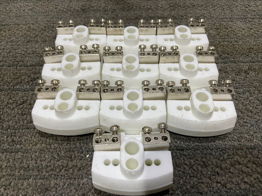 SANDELIUS CP102 CERAMIC 2 TERMINAL BLOCK 100 SERIES 678 LOT OF 10