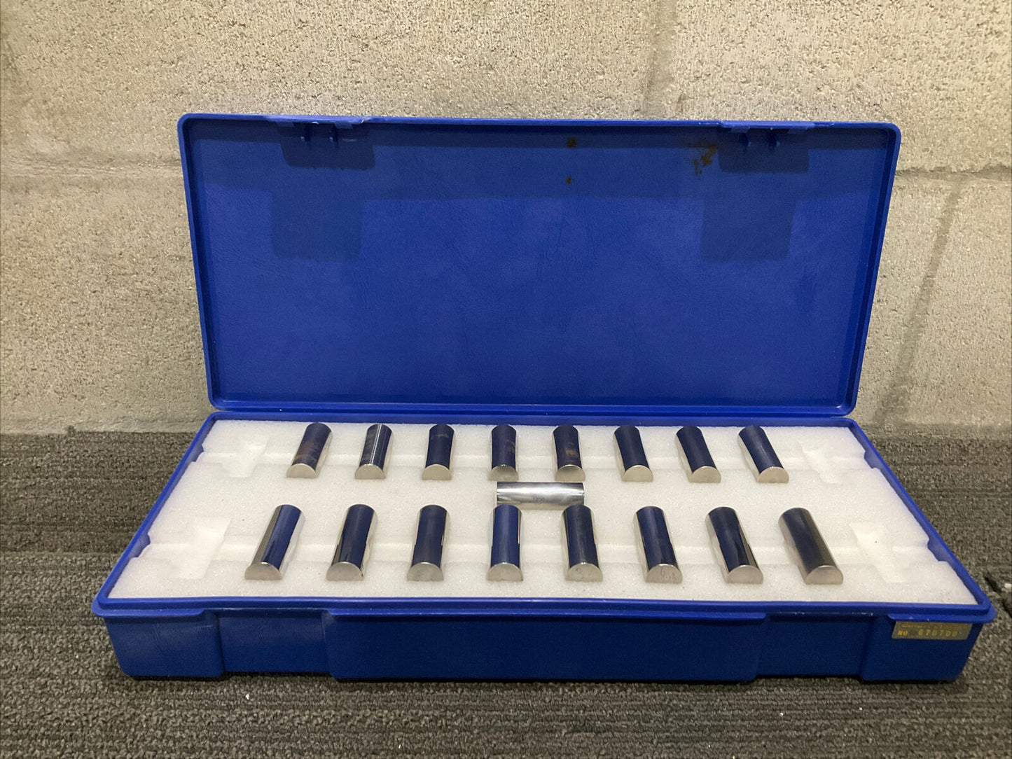 VAN KEUREN .7340-7460 17 PIECE 17 PIECE PIN GAUGE SET 333