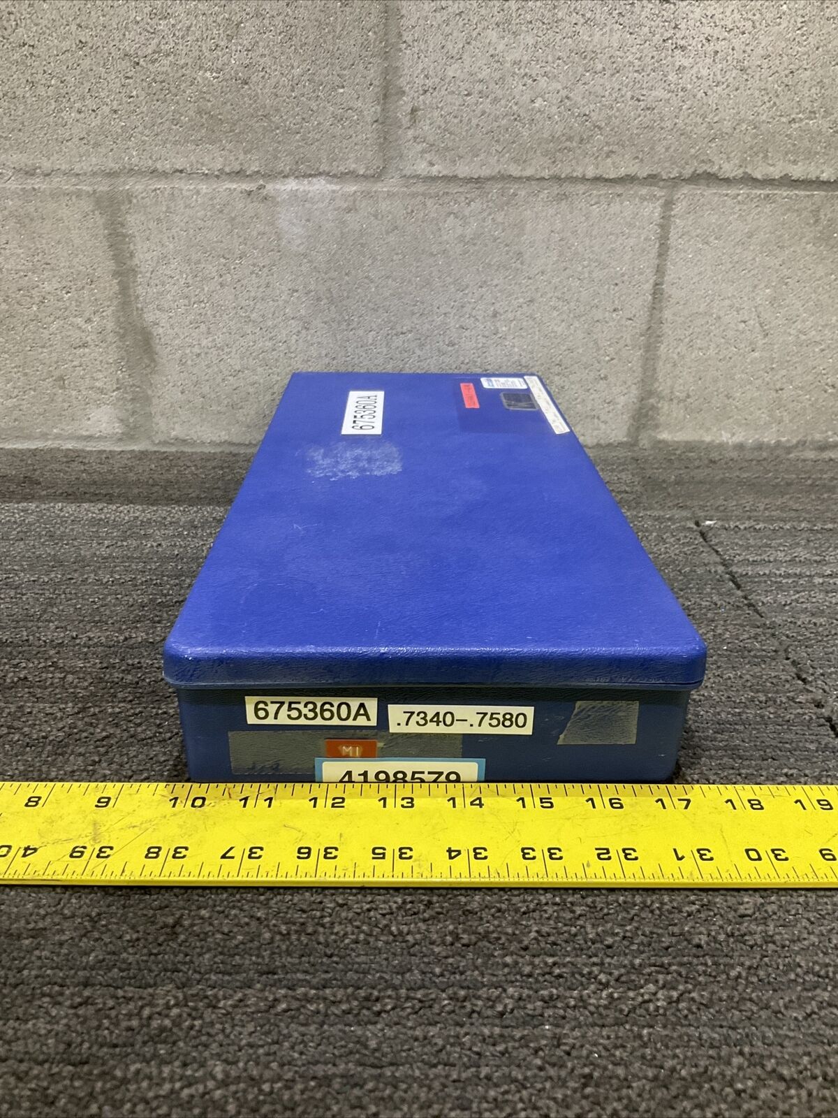 VAN KEUREN .7340-7460 17 PIECE 17 PIECE PIN GAUGE SET 333