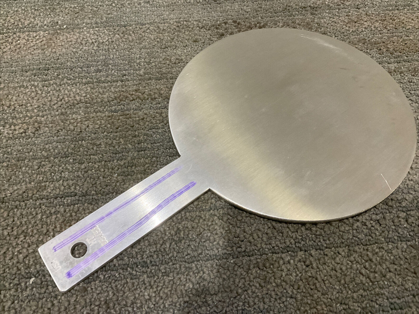 DANIEL 316/316L 4-300 HT 954153 INLET BLIND ORIFICE PLATE 4 IN 7" DIA 300 LB 678