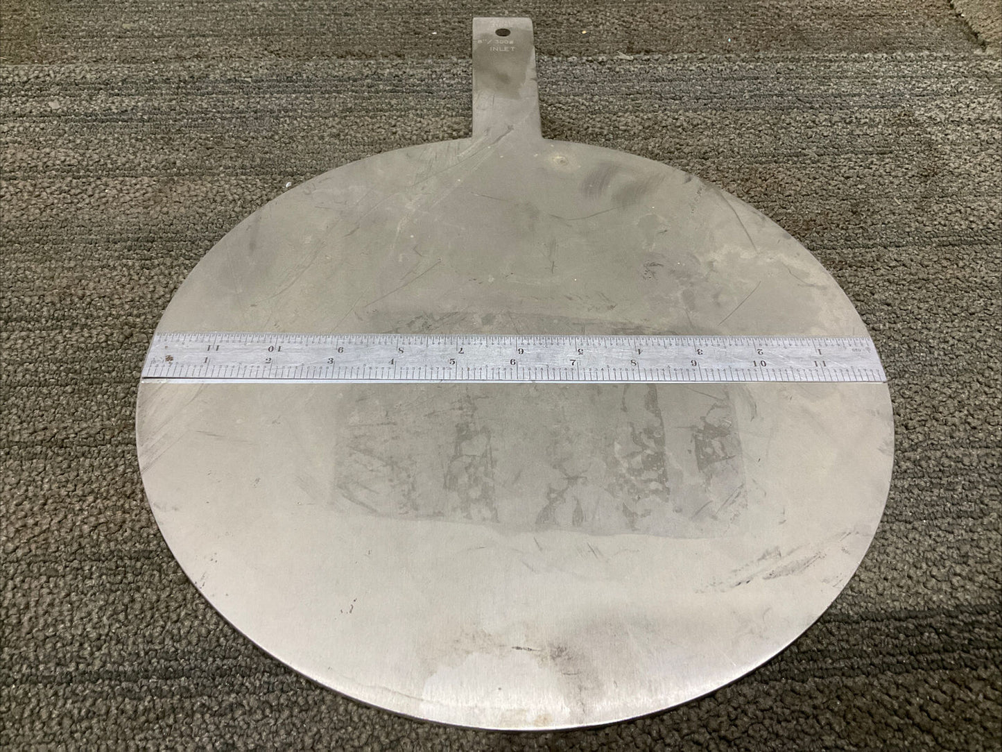 DANIEL 316SS BLIND INLET ORIFICE PLATE 8” 300 PSI 678