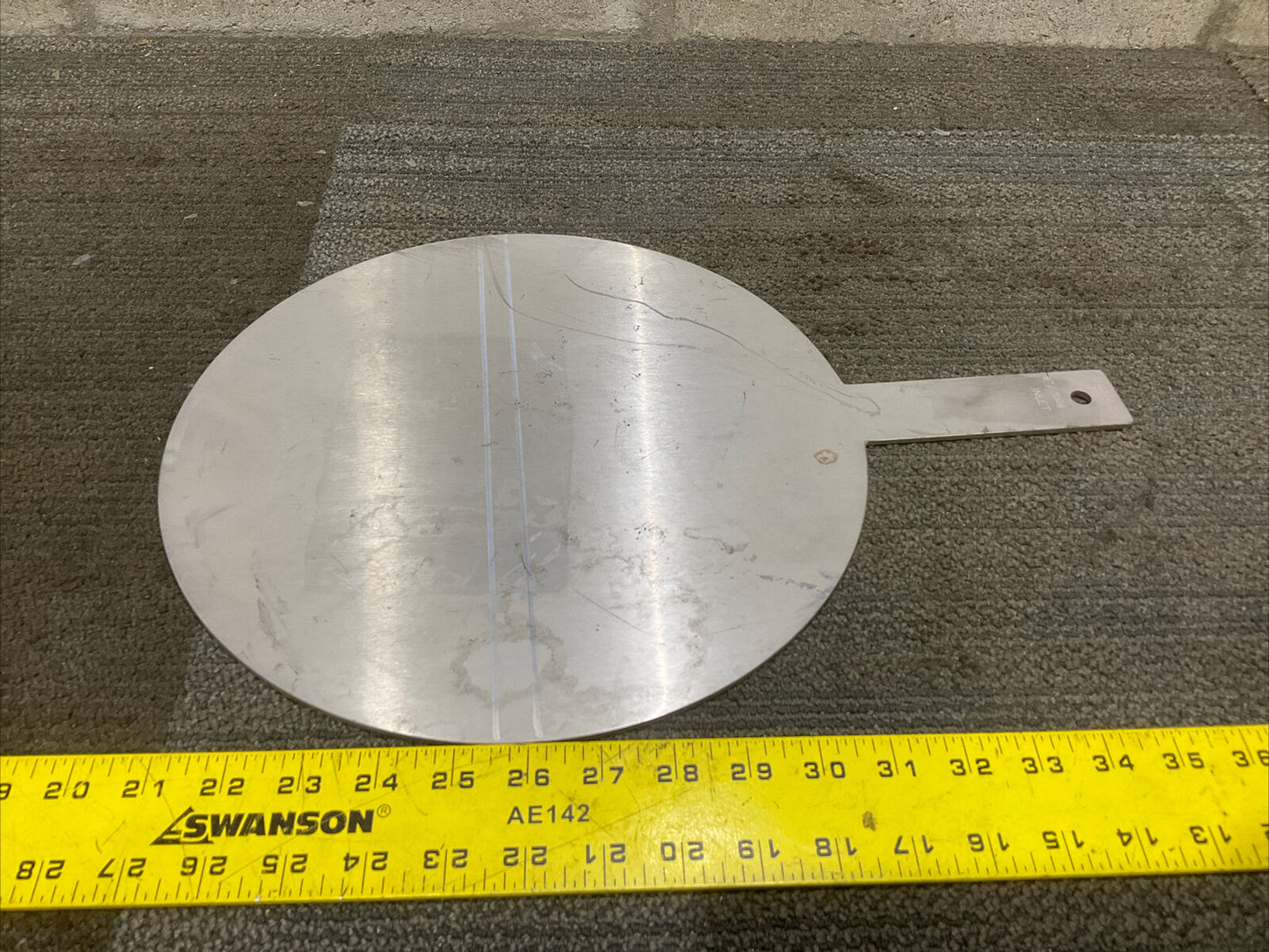 DANIEL 316SS BLIND INLET ORIFICE PLATE 8” 300 PSI 678