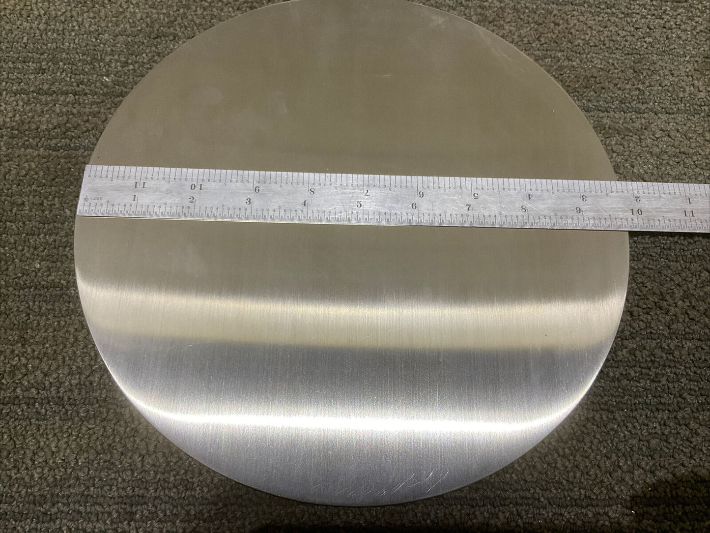 DANIEL 316/316L 6 300 INLET ORIFICE PLATE 6” 10" DIA. 300 PSI 1/8” THICK 678