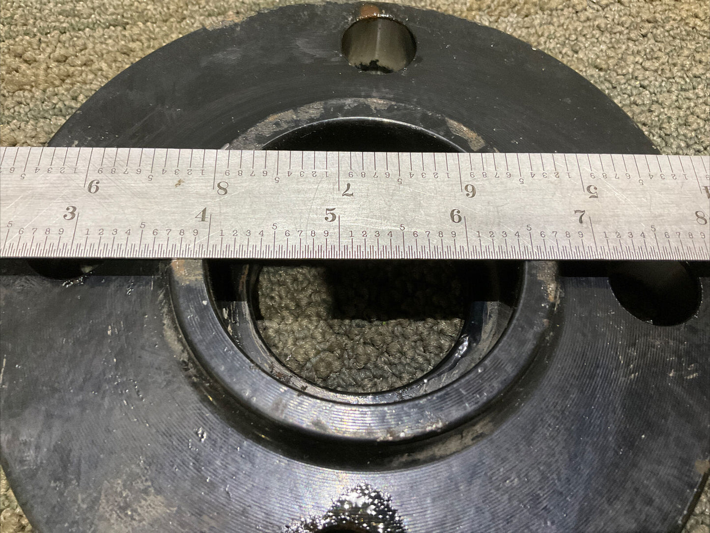 2” 150 B16.5 XH A/SA182 F9 153779 7/16 RAISED FACE BLIND FLANGE 678 LOT OF 4