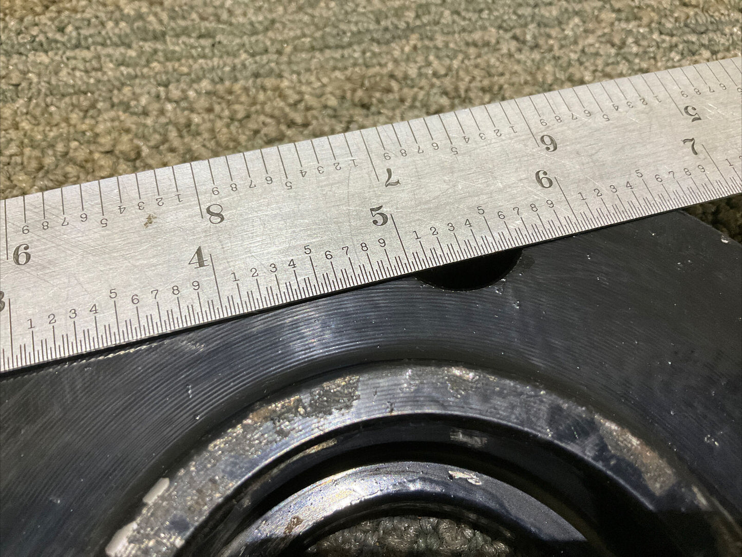 2” 150 B16.5 XH A/SA182 F9 153779 7/16 RAISED FACE BLIND FLANGE 678 LOT OF 4