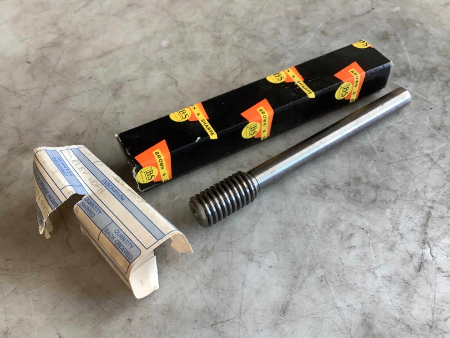 BROWN & SHARPE 23-6653 ELEVATION WORM 333