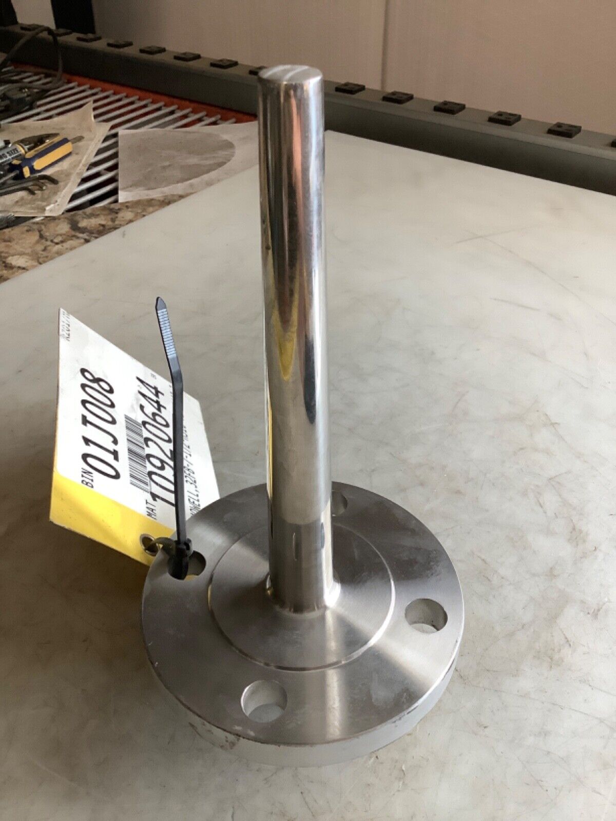 KERKAU A182 F316/316L 1.5 150 B16.5 THERMOWELL FLANGE W ROD 7-1/2IN 678