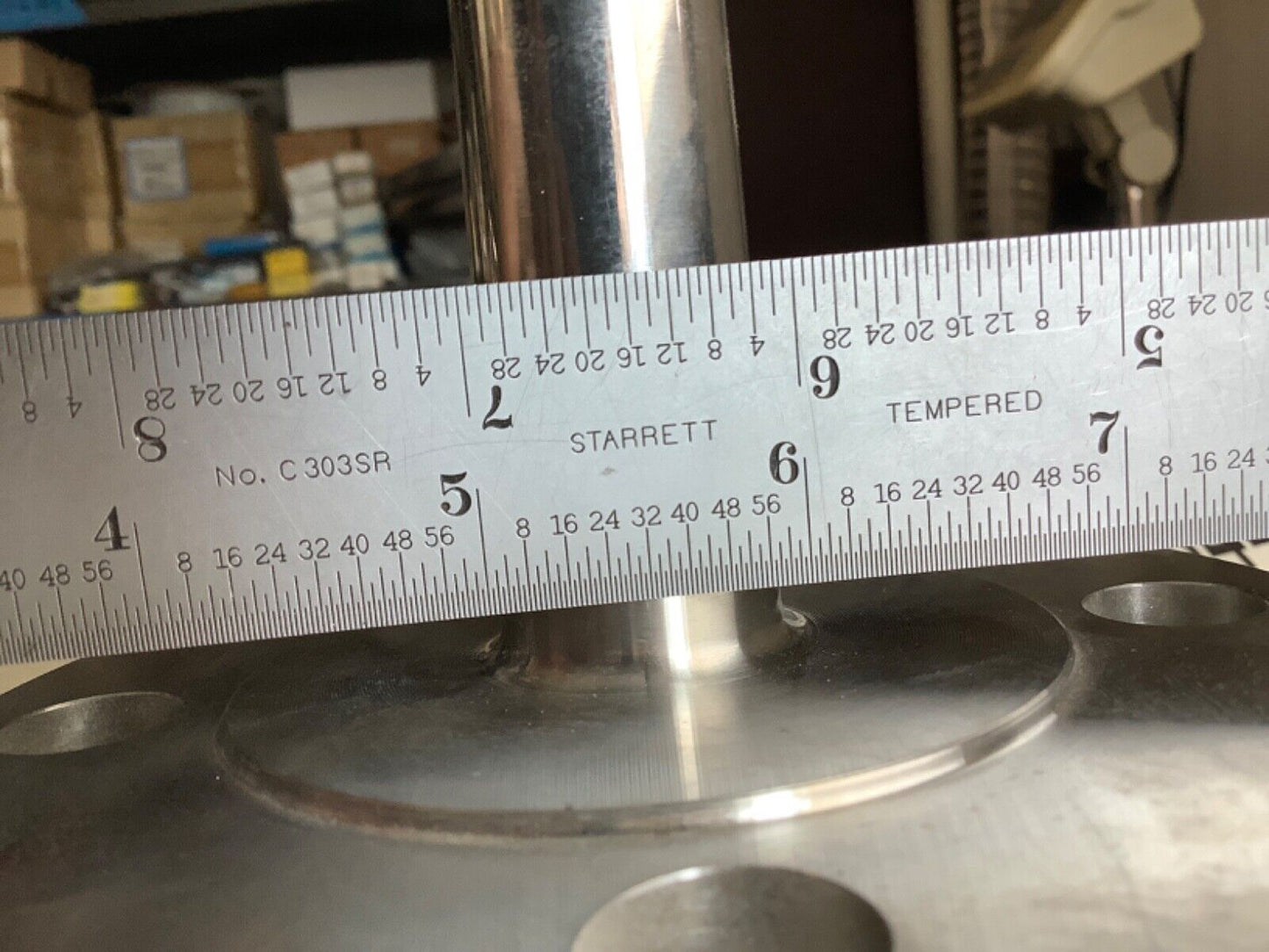 KERKAU A182 F316/316L 1.5 150 B16.5 THERMOWELL FLANGE W ROD 7-1/2IN 678