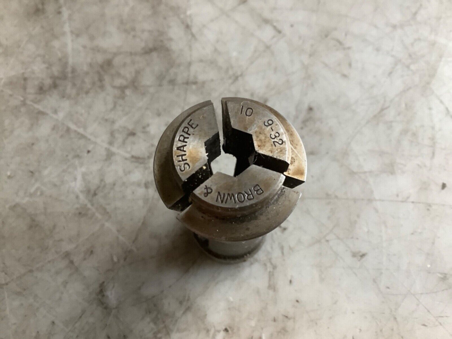 BROWN & SHARPE 710-3018-110 SPRING COLLET NO.10 HEX 9/32IN 333