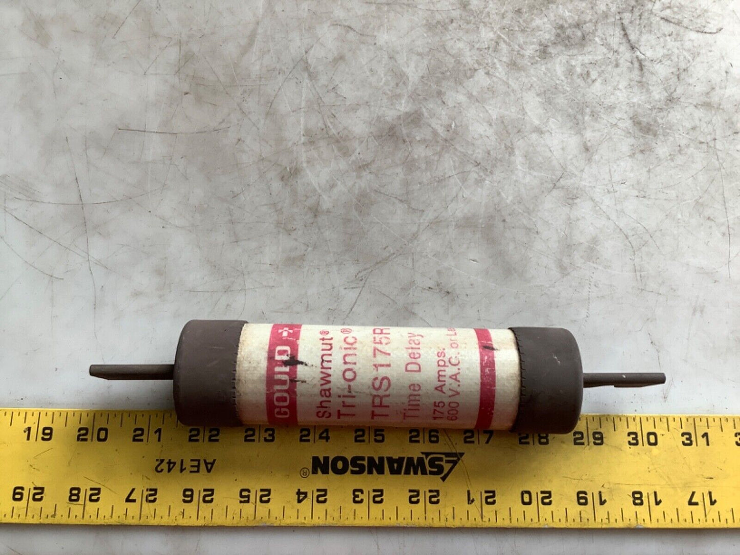 GOULD TRS175R TIME DELAY FUSE 175A 600VAC 444