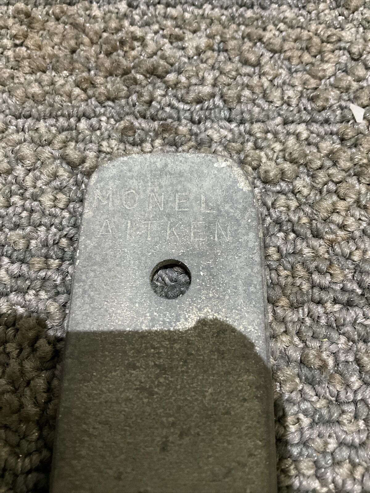 MONEL AITKEN 6 300# INLET BLANK ORIFICE PLATE 678