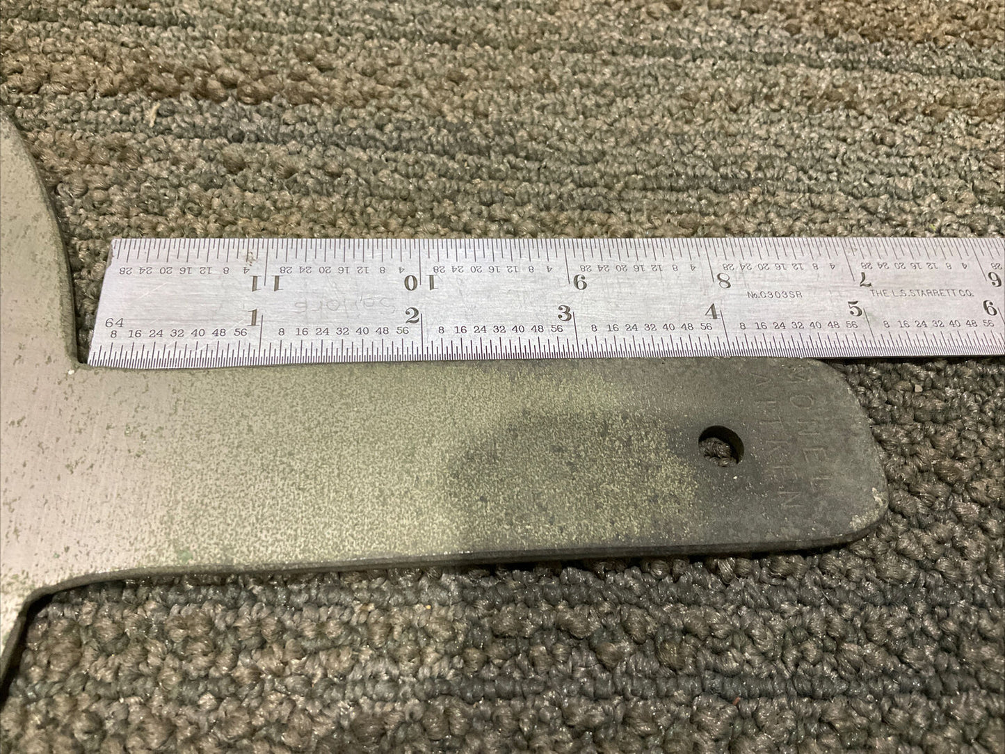 MONEL AITKEN 6 300# INLET BLANK ORIFICE PLATE 678