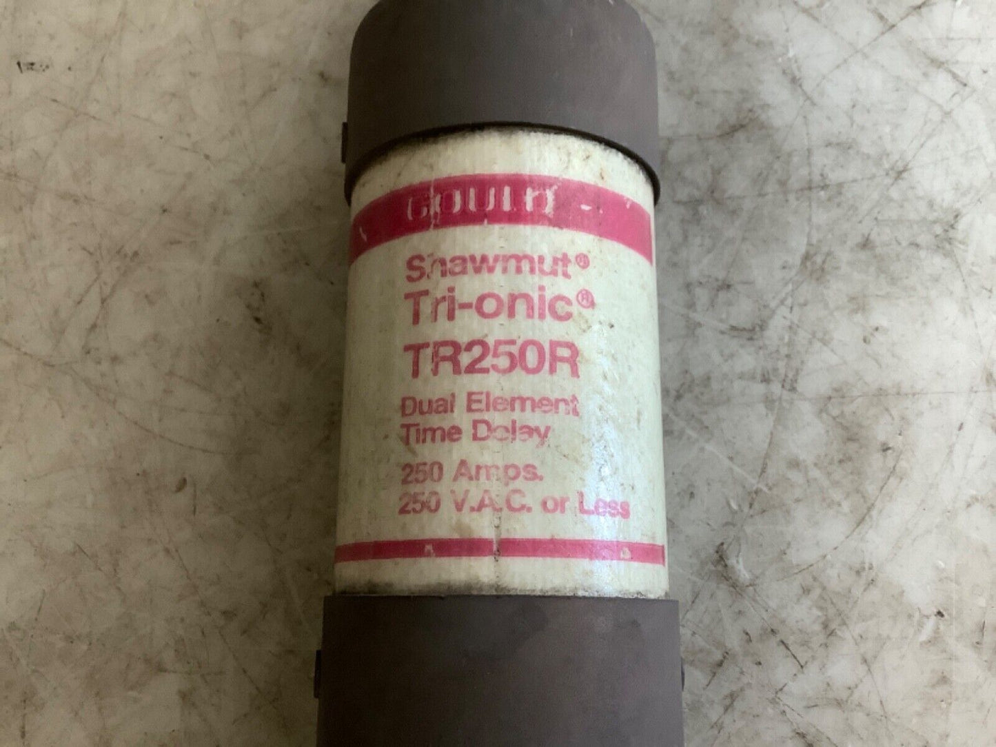 GOULD TR250R TIME DELAY FUSE 250A 250V 444